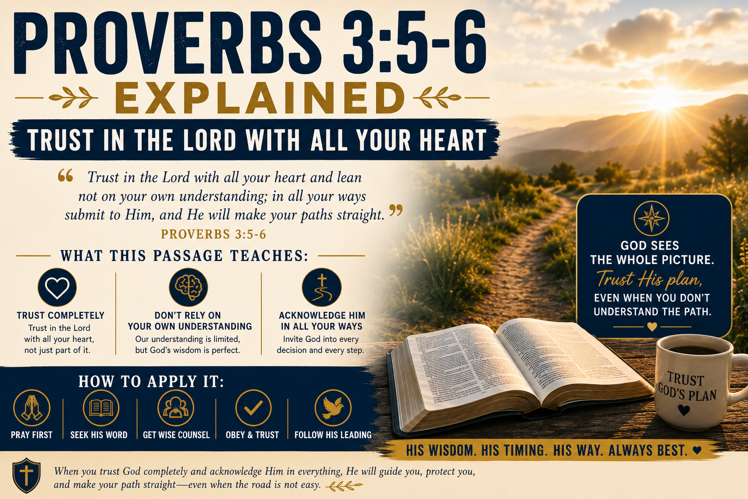 Proverbs 3:5-6 Explained