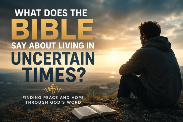Living in Uncertain Times